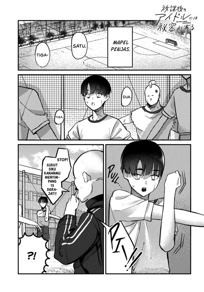 Komik Houkago no Idol ni wa Himitsu ga aru - Chapter 19