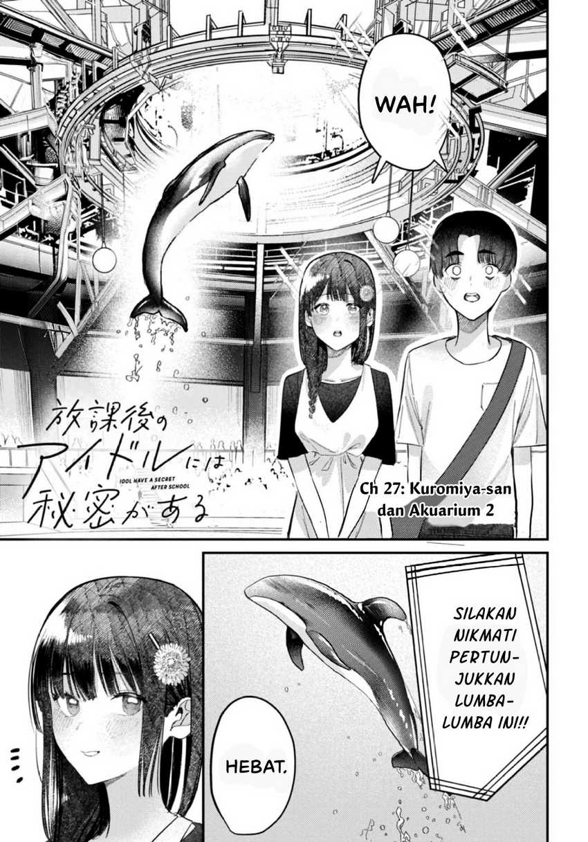 Komik Houkago no Idol ni wa Himitsu ga aru - Chapter 27