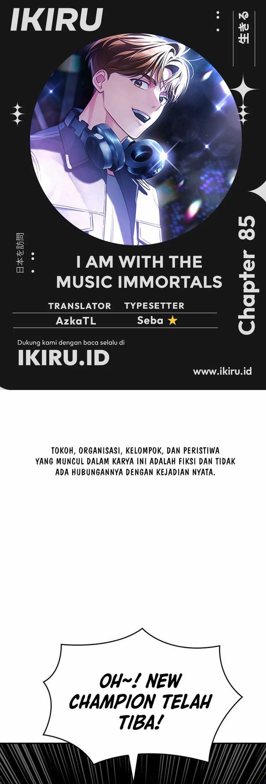 Komik I Am With the Music Immortals - Chapter 85