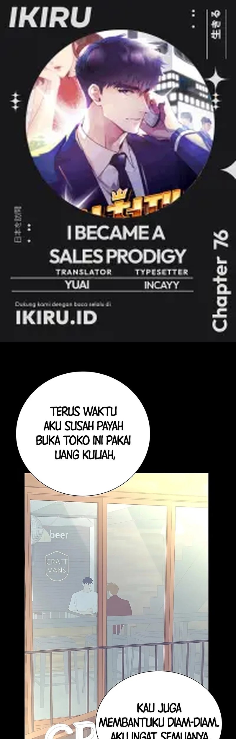 Komik I Became a Sales Prodigy - Chapter 76