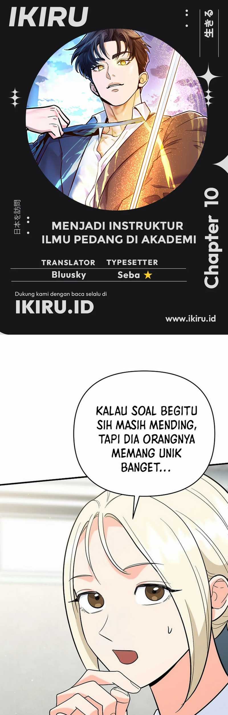 Komik I Became a Swordsmanship Instructor at the Academy - Chapter 10