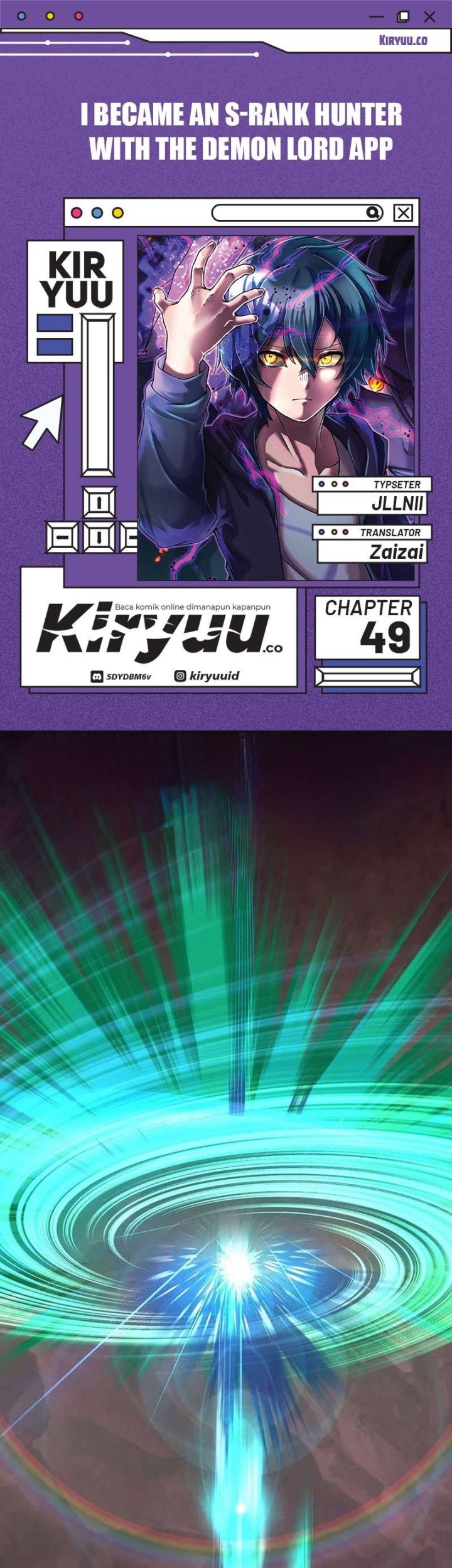Komik I Became an S-Rank Hunter With the Demon Lord App - Chapter 49