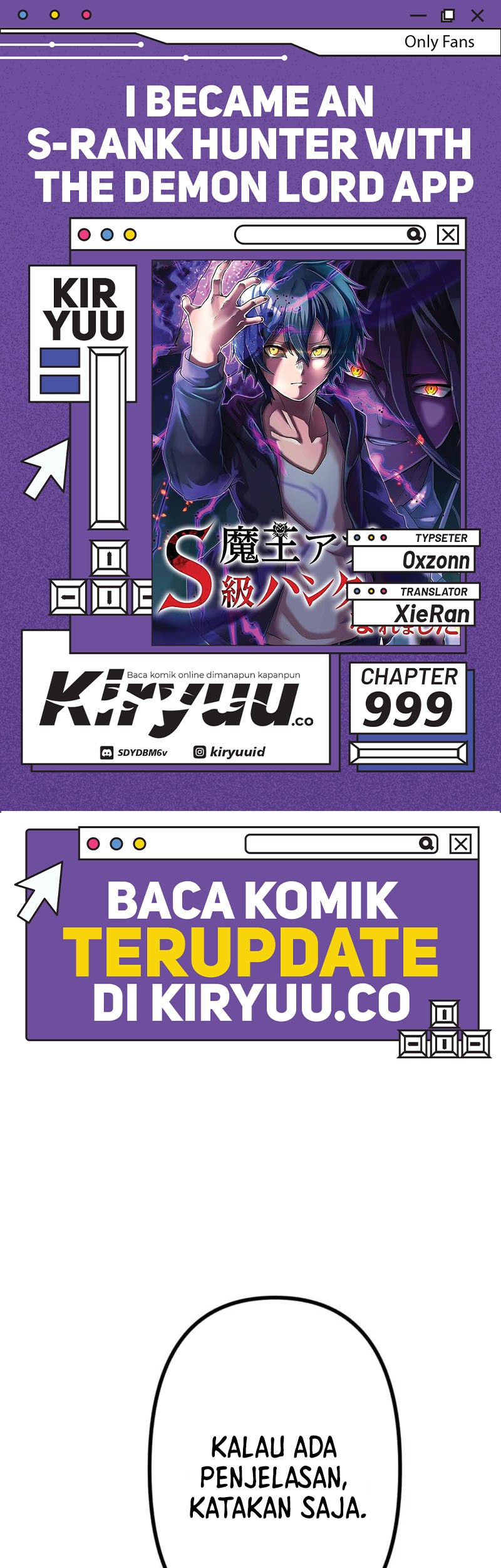 Komik I Became an S-Rank Hunter With the Demon Lord App - Chapter 59