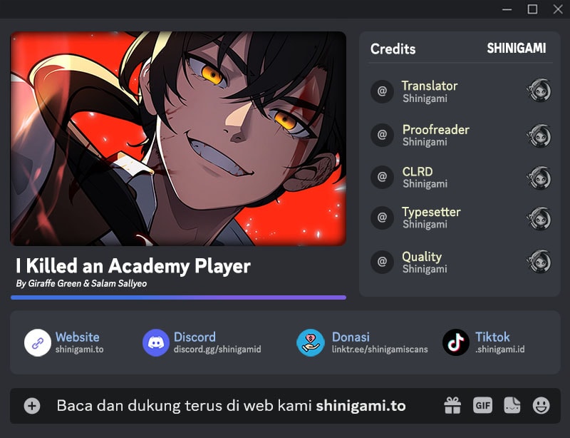 Komik I Killed An Academy Player - Chapter 76