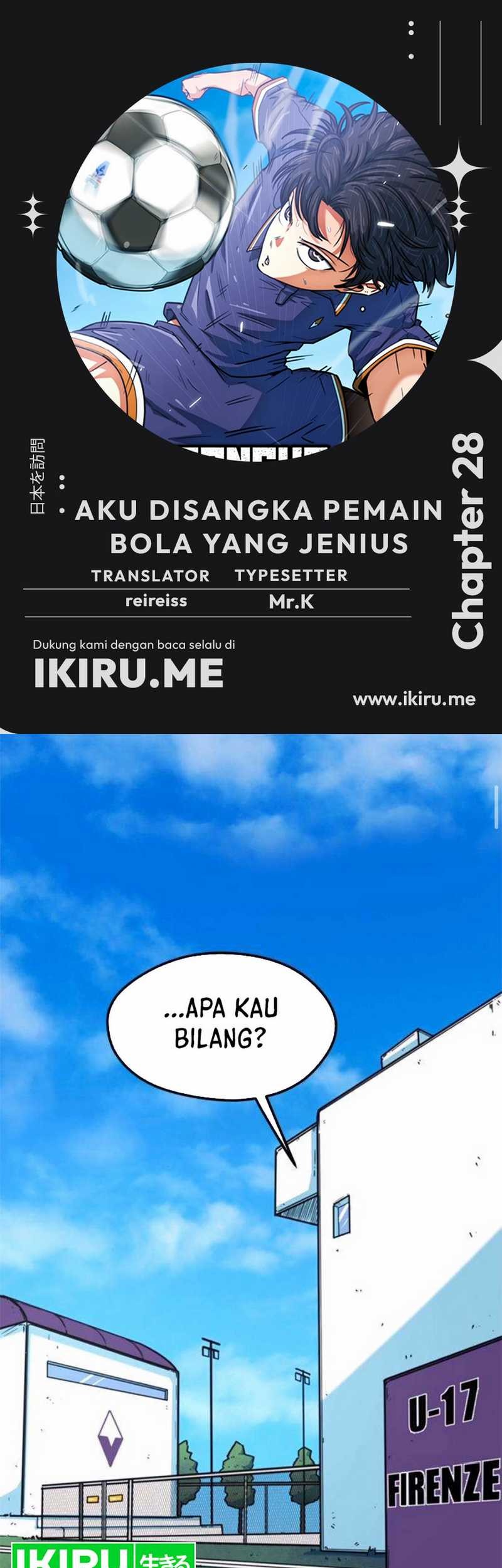 Komik I’m Being Misunderstood as a Soccer Genius - Chapter 28