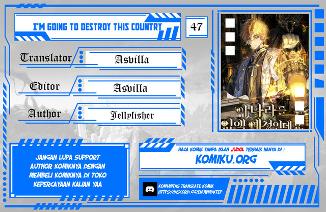 Komik I’m Going To Destroy This Country - Chapter 47