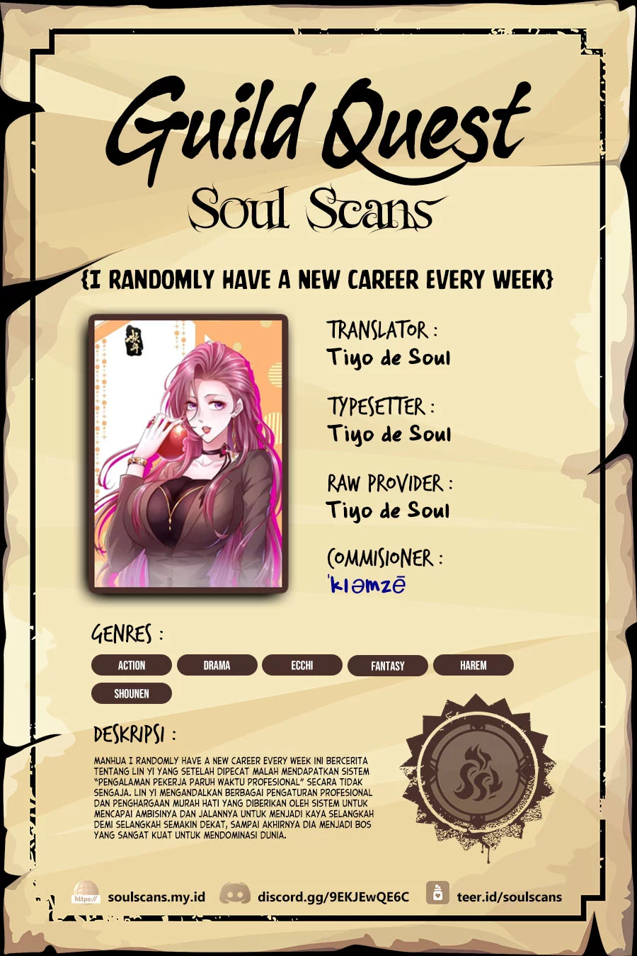 Baca Komik I Randomly Have A New Career Every Week Chapter 599 Gambar 1