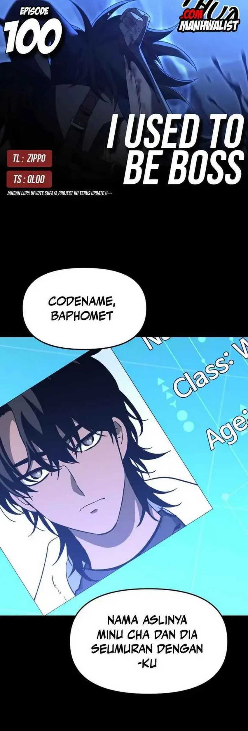 Komik I Used To Be The Boss - Chapter 100