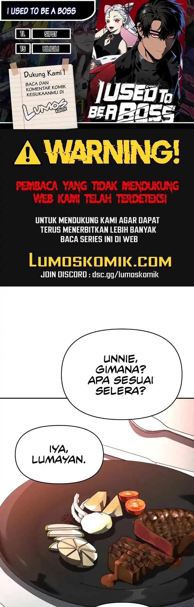 Komik I Used To Be The Boss - Chapter 116
