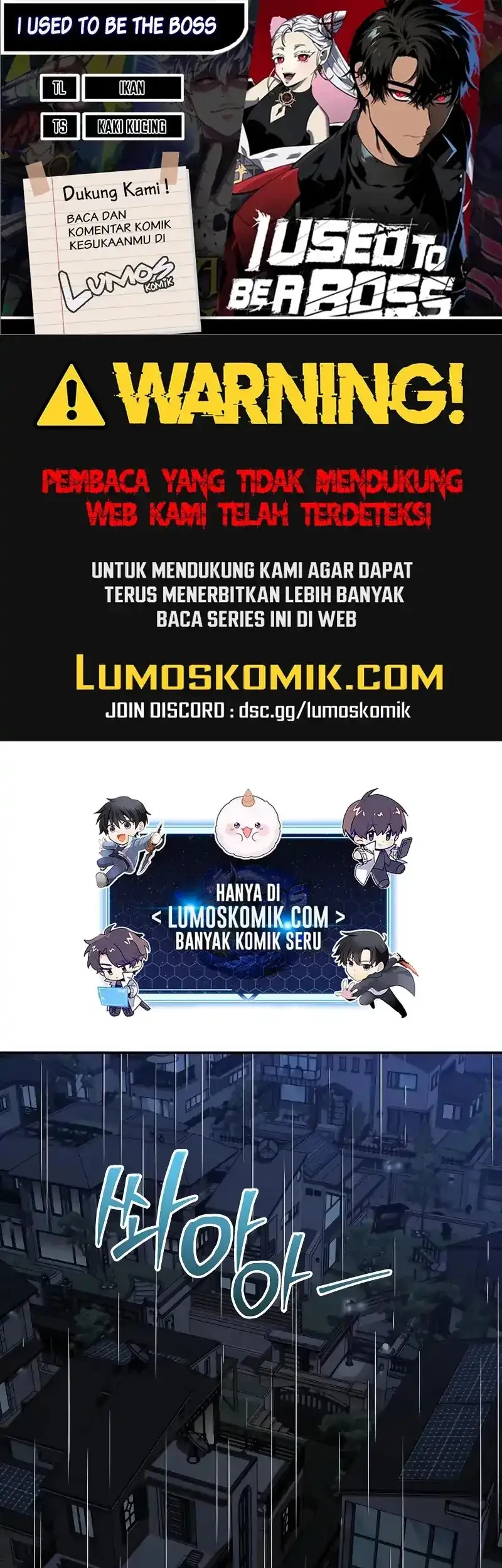Komik I Used To Be The Boss - Chapter 118