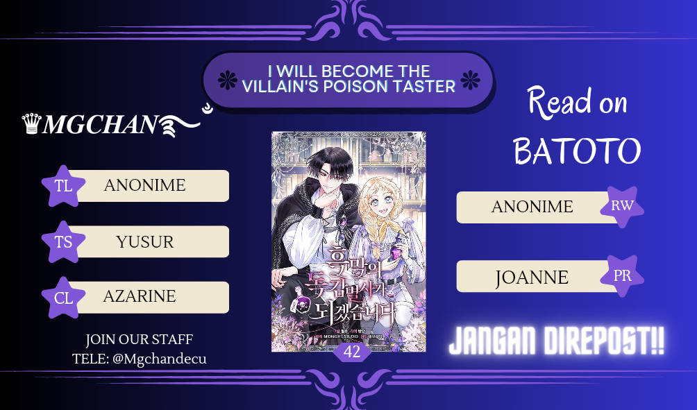 Komik I Will Become the Villain’s Poison Taster - Chapter 42