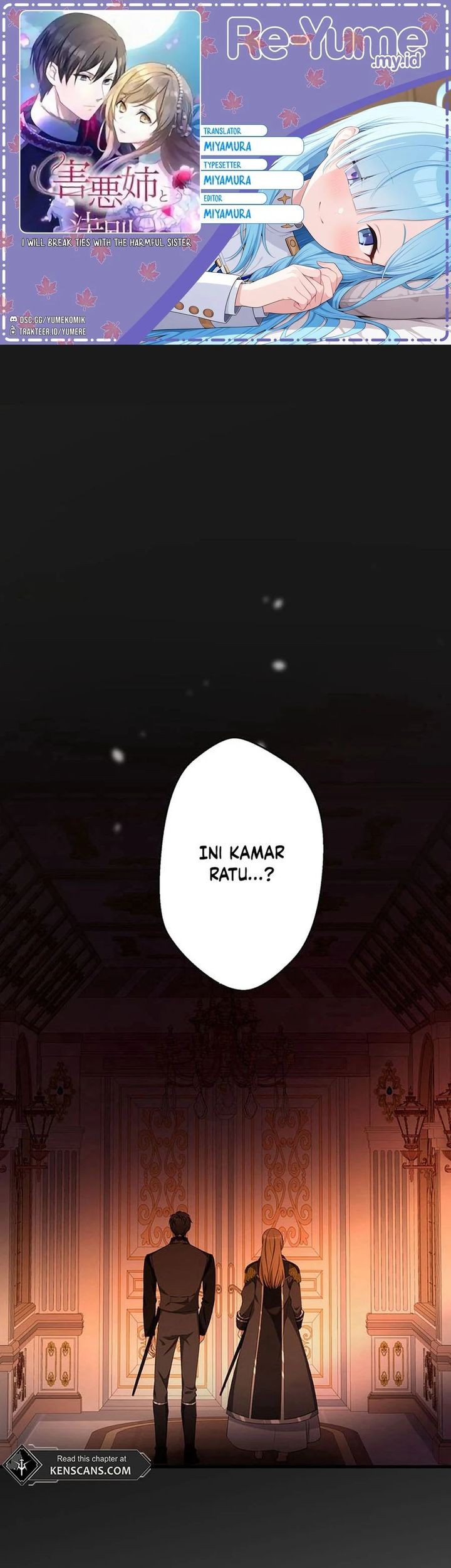 Komik I Will Break Ties With the Harmful Sister - Chapter 27