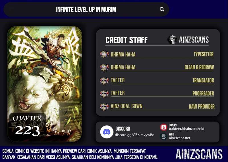 Komik Infinite Level Up in Murim - Chapter 223