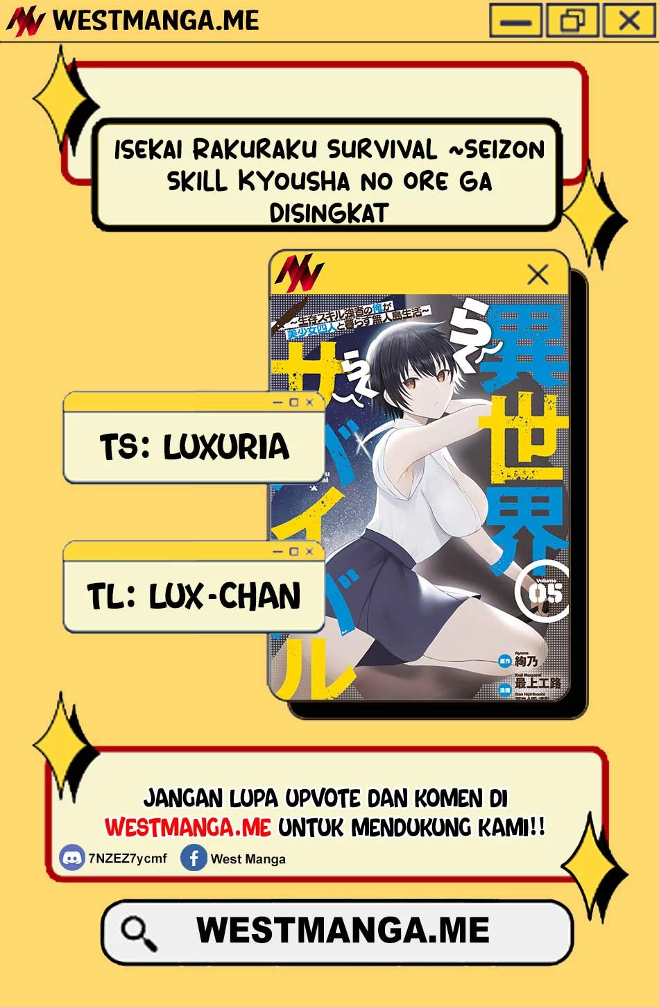 Baca Komik Isekai Rakuraku Survival Chapter 57 Gambar 1