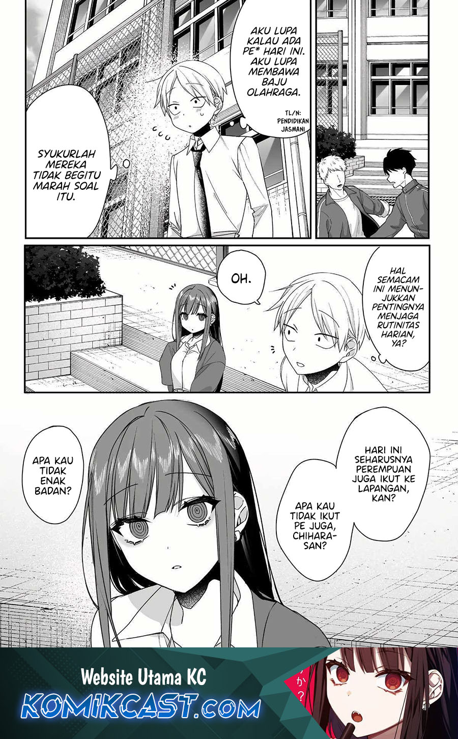 Komik Jirai nandesu ka? Chihara-san (That Girl Is Cute… But Dangerous?) - Chapter 60
