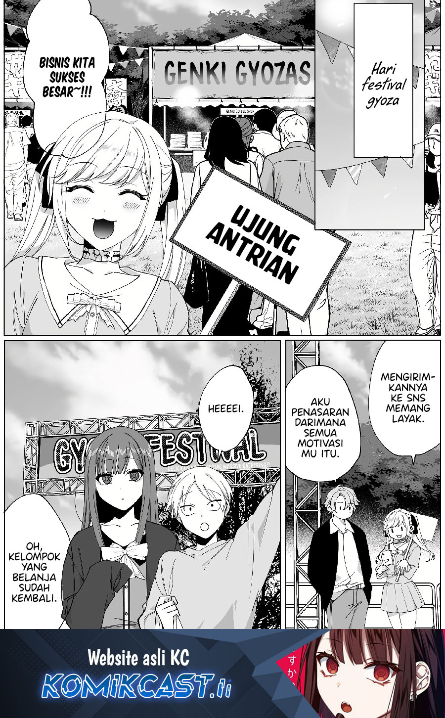 Komik Jirai nandesu ka? Chihara-san (That Girl Is Cute… But Dangerous?) - Chapter 66
