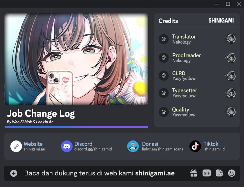 Komik Job Change Log - Chapter 12