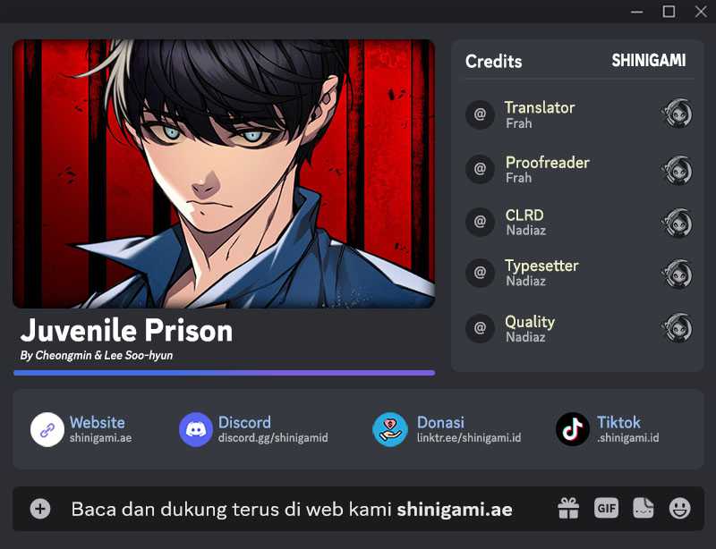 Komik Juvenile Prison - Chapter 8