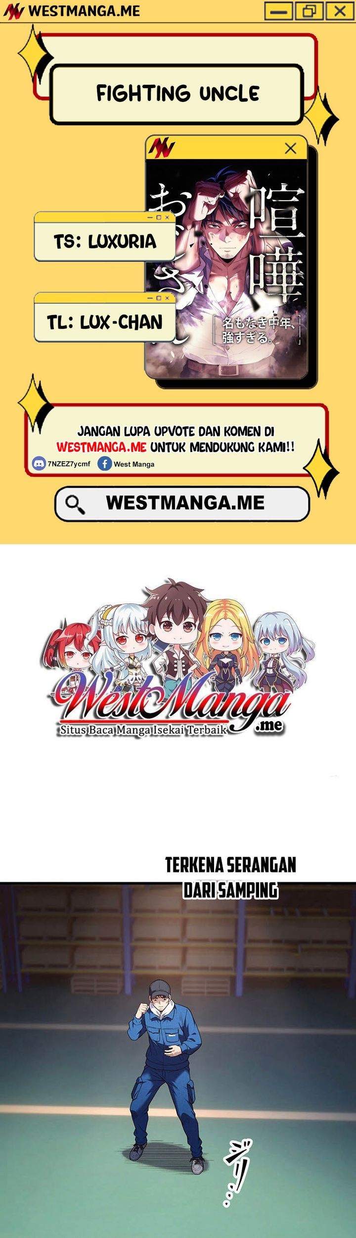 Komik Kenka Oji-san – Namo Naki Chuunen, Tsuyo Sugiru (Fighting Uncle) - Chapter 12