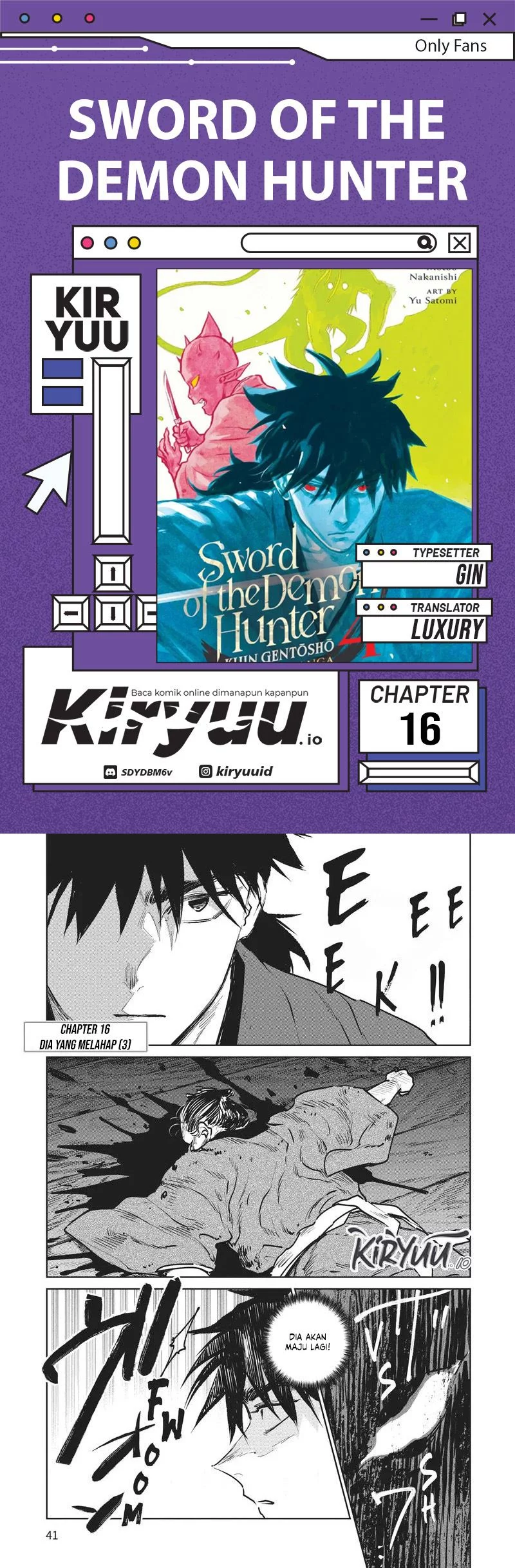 Baca Komik Kijin Gentoushou Chapter 16 Gambar 1