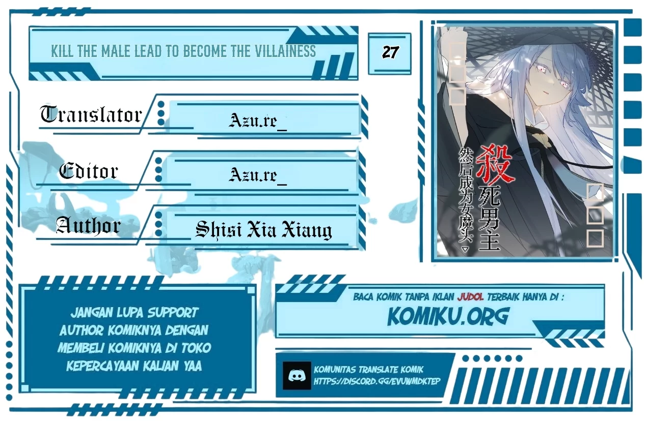 Komik Kill the Male Lead to Become the Villainess - Chapter 27