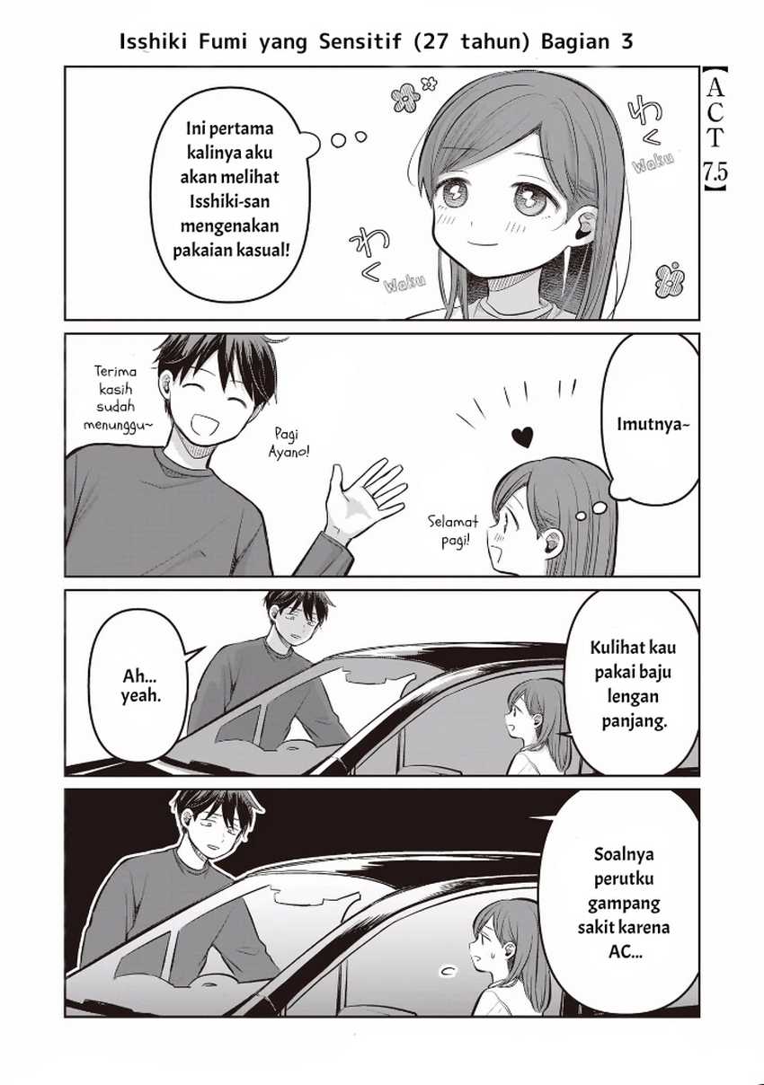 Komik Koibumi to 13-sai no Joyuu - Chapter 7.5