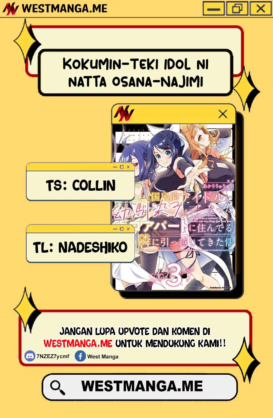 Kokuminteki Idol ni natta Osananajimi ga, Boro Apartment ni Sunderu Ore no Tonari ni Hikkoshite Kita Ken Chapter 12 Gambar 4