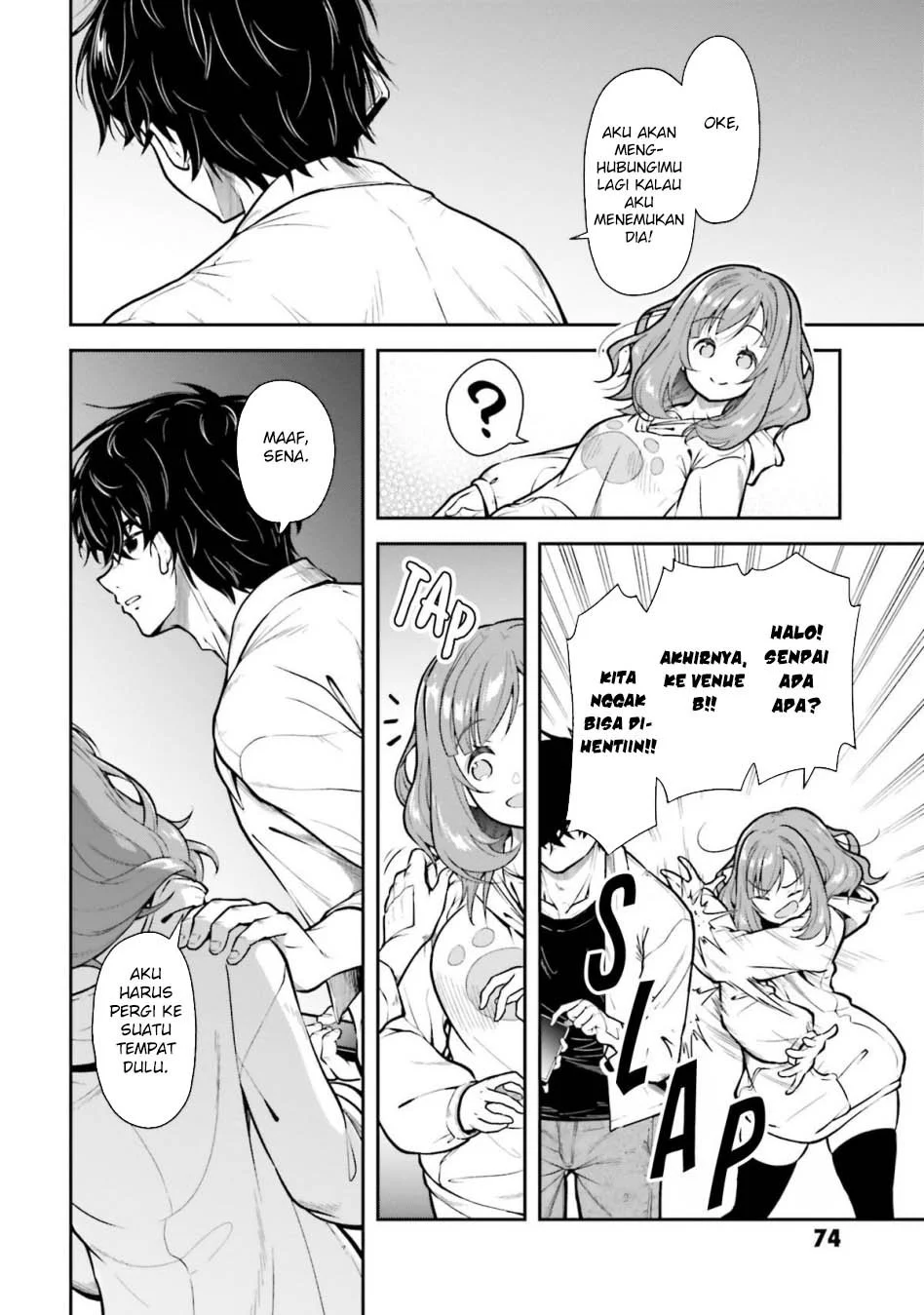Kokuminteki Idol ni natta Osananajimi ga, Boro Apartment ni Sunderu Ore no Tonari ni Hikkoshite Kita Ken Chapter 13 Gambar 6