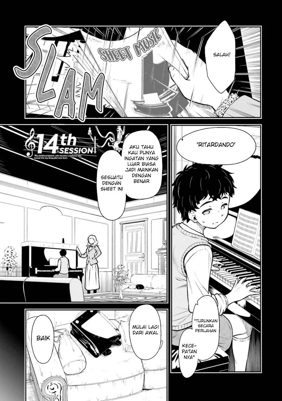 Baca Manga Kokuminteki Idol ni natta Osananajimi ga, Boro Apartment ni Sunderu Ore no Tonari ni Hikkoshite Kita Ken Chapter 14 Gambar 2
