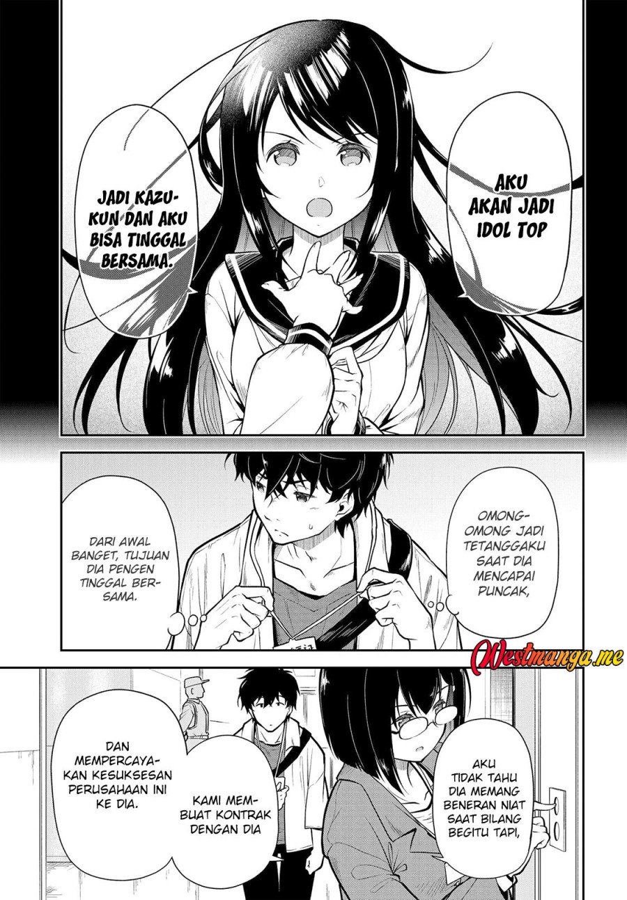 Kokuminteki Idol ni natta Osananajimi ga, Boro Apartment ni Sunderu Ore no Tonari ni Hikkoshite Kita Ken Chapter 5 Gambar 11