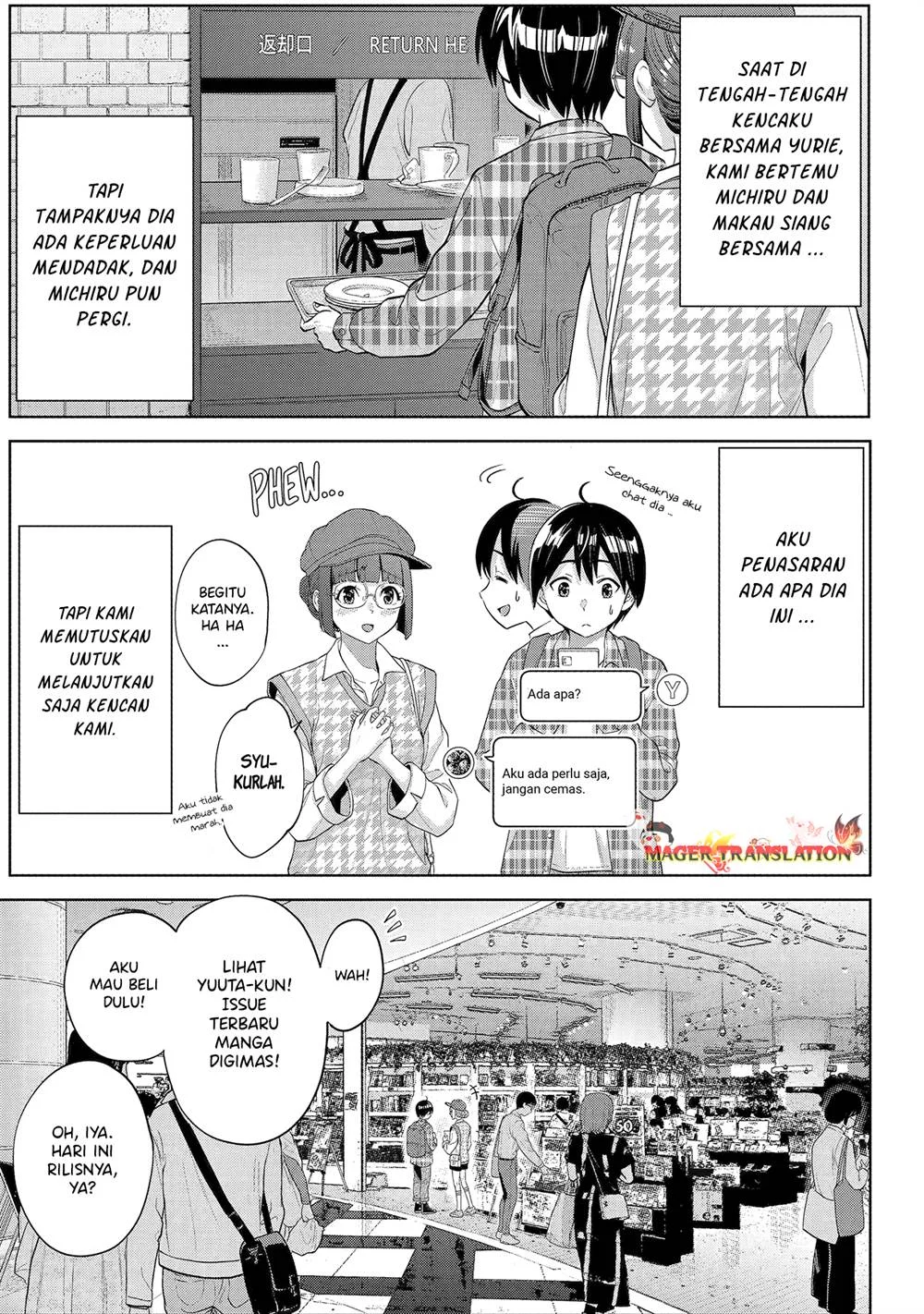 Baca Manga Koukousei WEB Sakka no Mote Seikatsu “Anta ga Kami Sakka na Wakenai desho” to Boku wo Futta Osananajimi ga Koukaishiteru kedo Mou Osoi Chapter 12 Gambar 2
