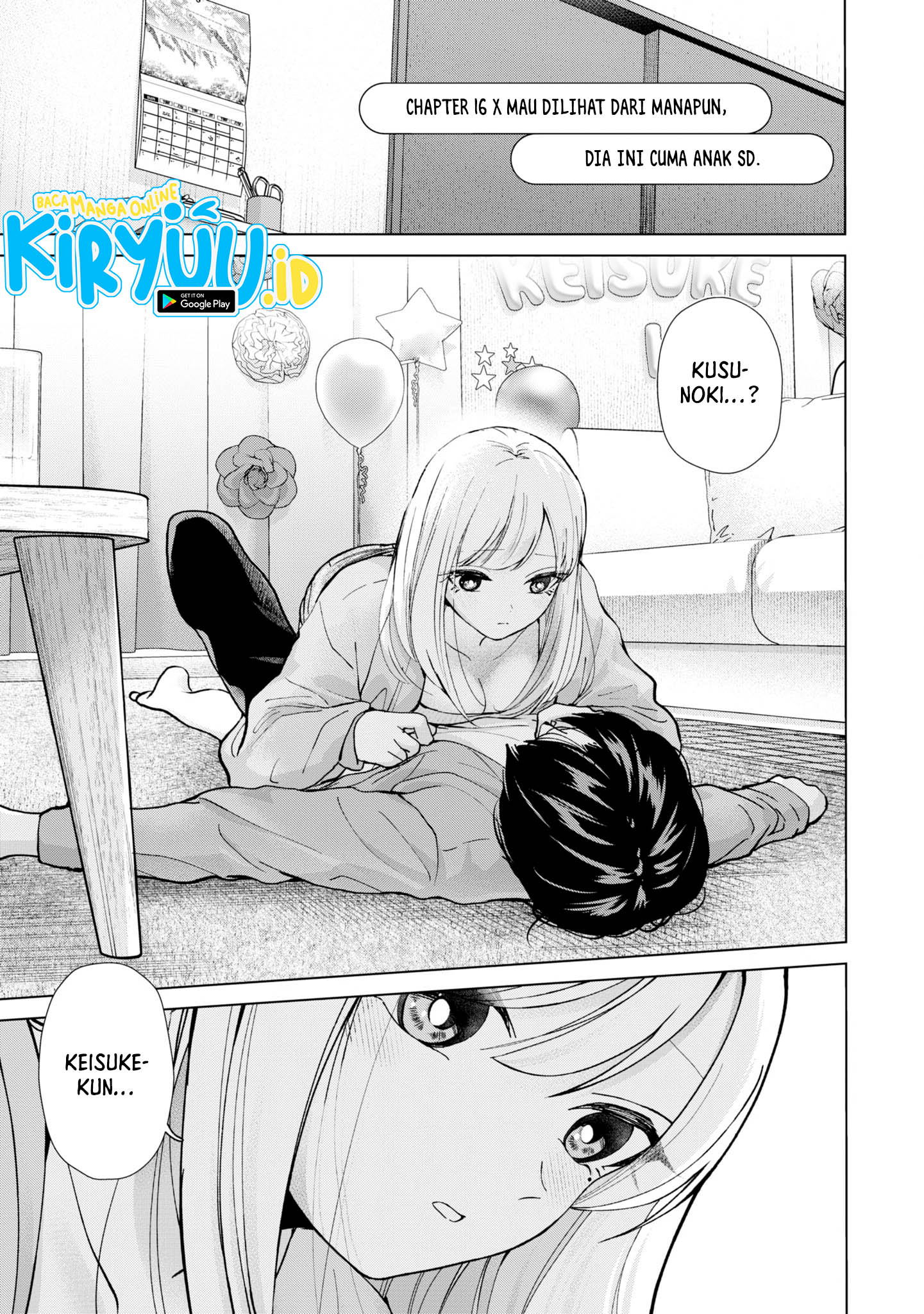 Komik Kusunoki-san wa Koukou Debut ni Shippai shite Iru - Chapter 16