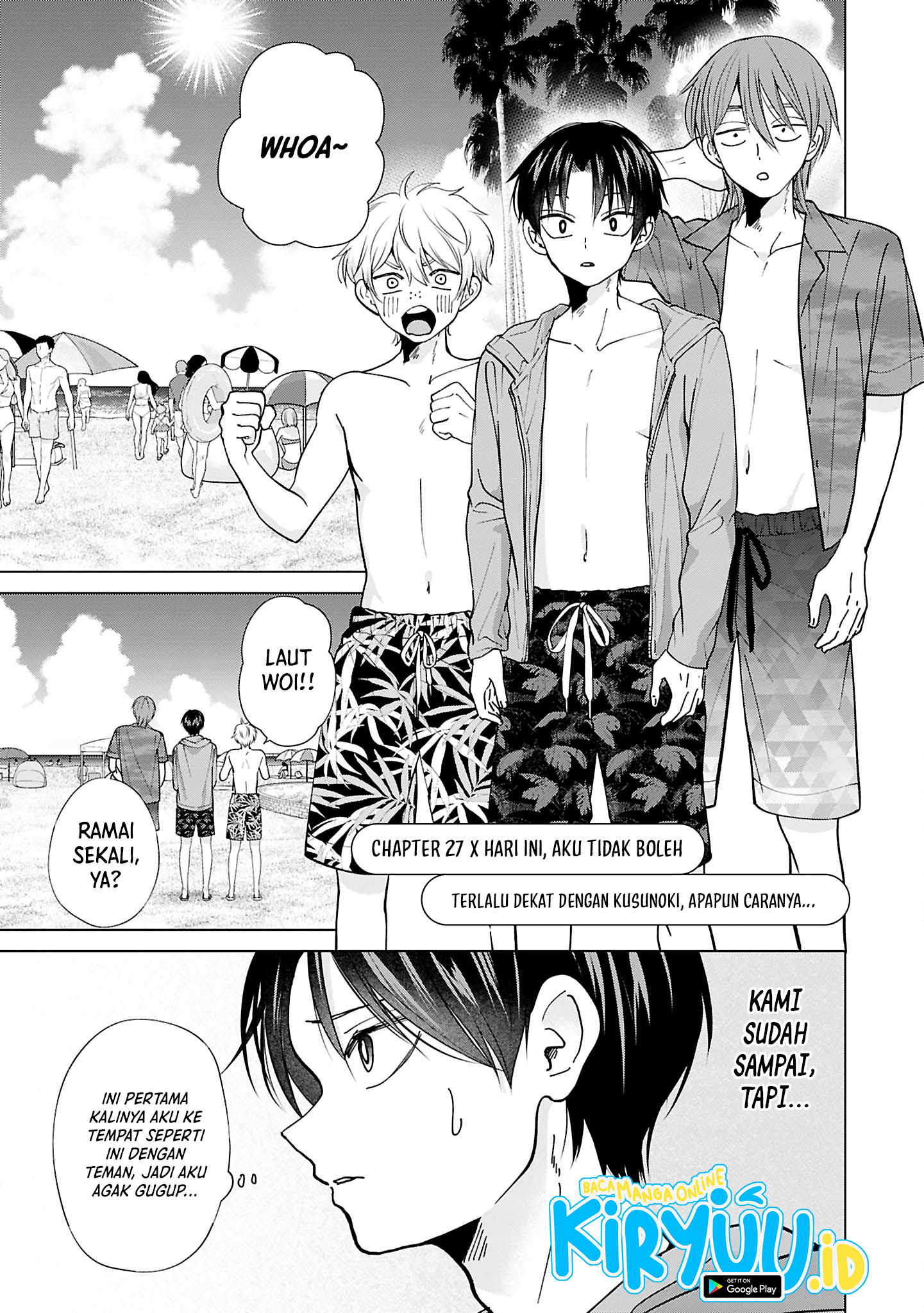 Komik Kusunoki-san wa Koukou Debut ni Shippai shite Iru - Chapter 27