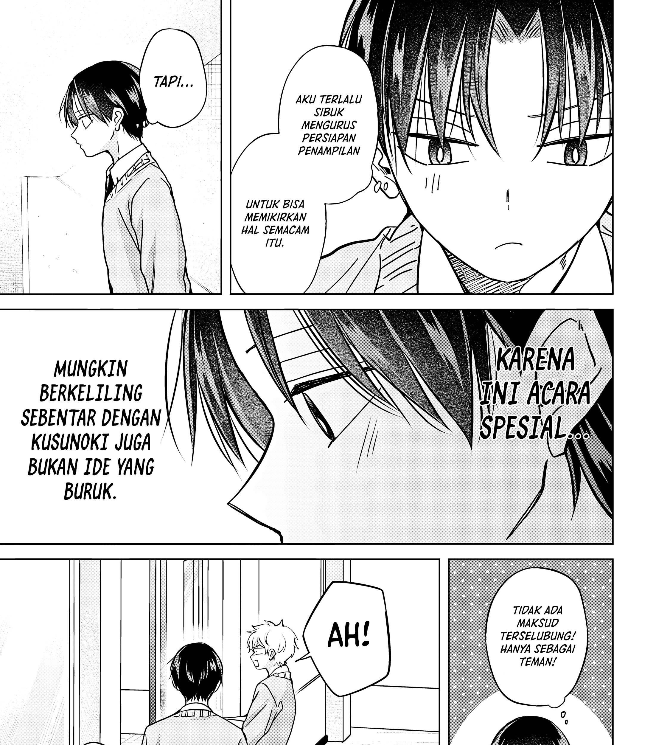 Kusunoki-san wa Koukou Debut ni Shippai shite Iru Chapter 38.1 Gambar 5