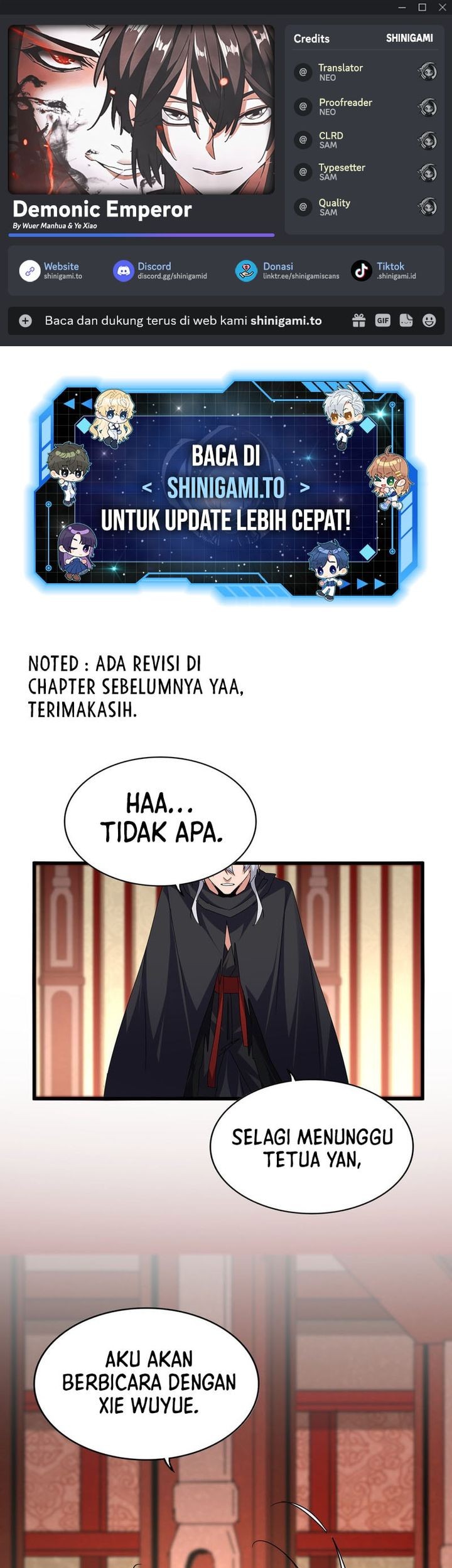 Komik Magic Emperor - Chapter 750