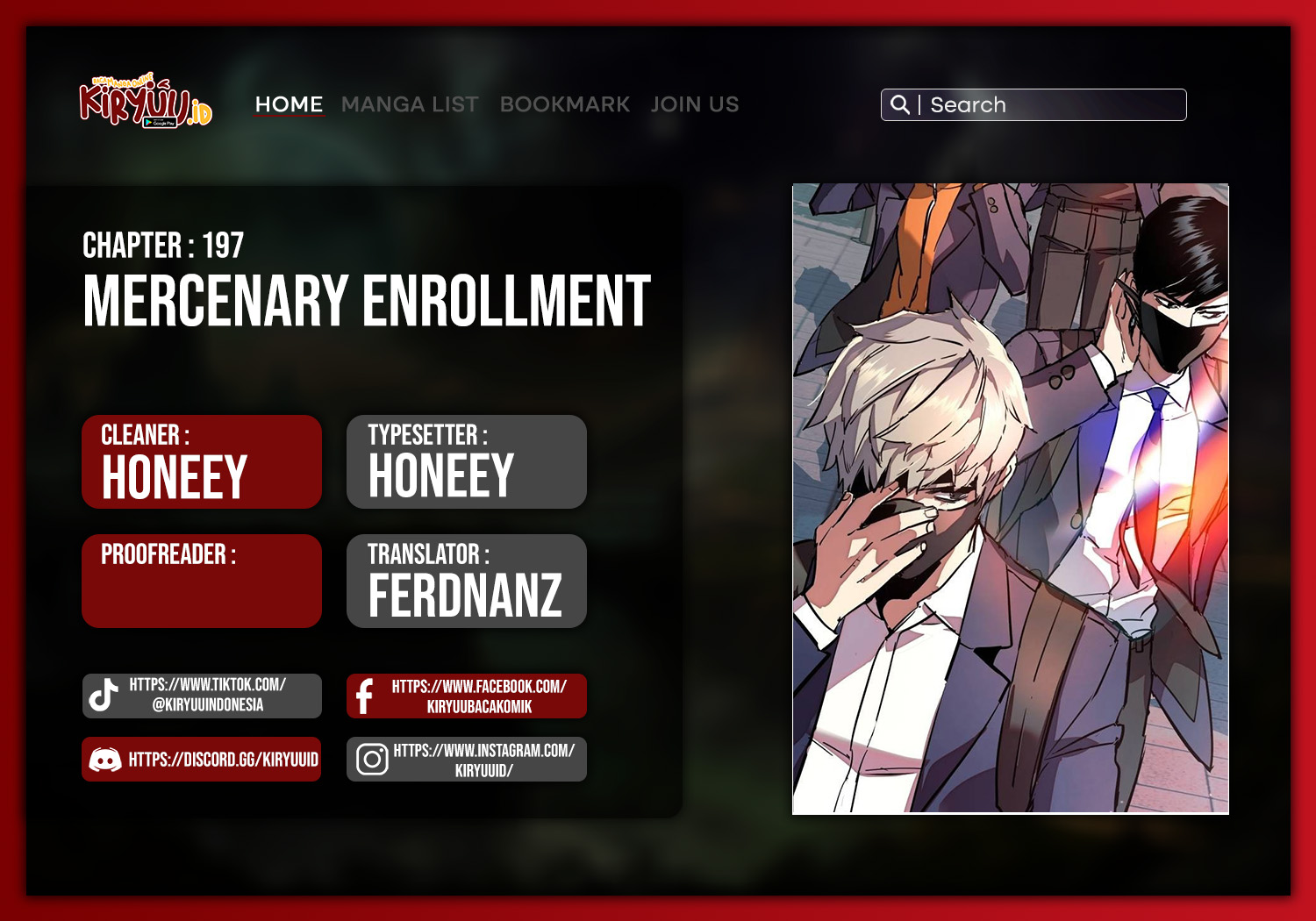 Komik Mercenary Enrollment - Chapter 197