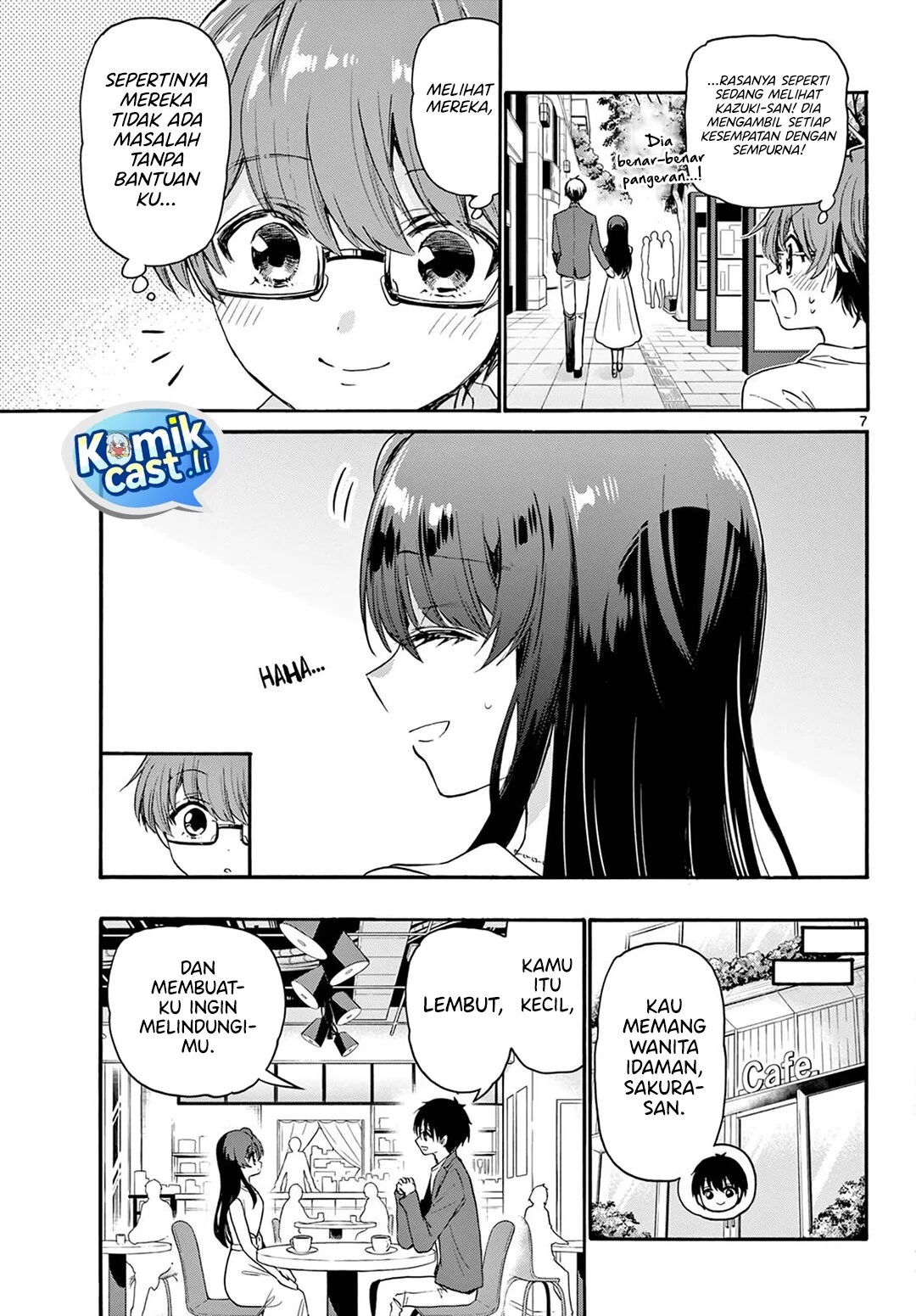 Mikadono Sanshimai wa Angai, Choroi Chapter 72 Gambar 7