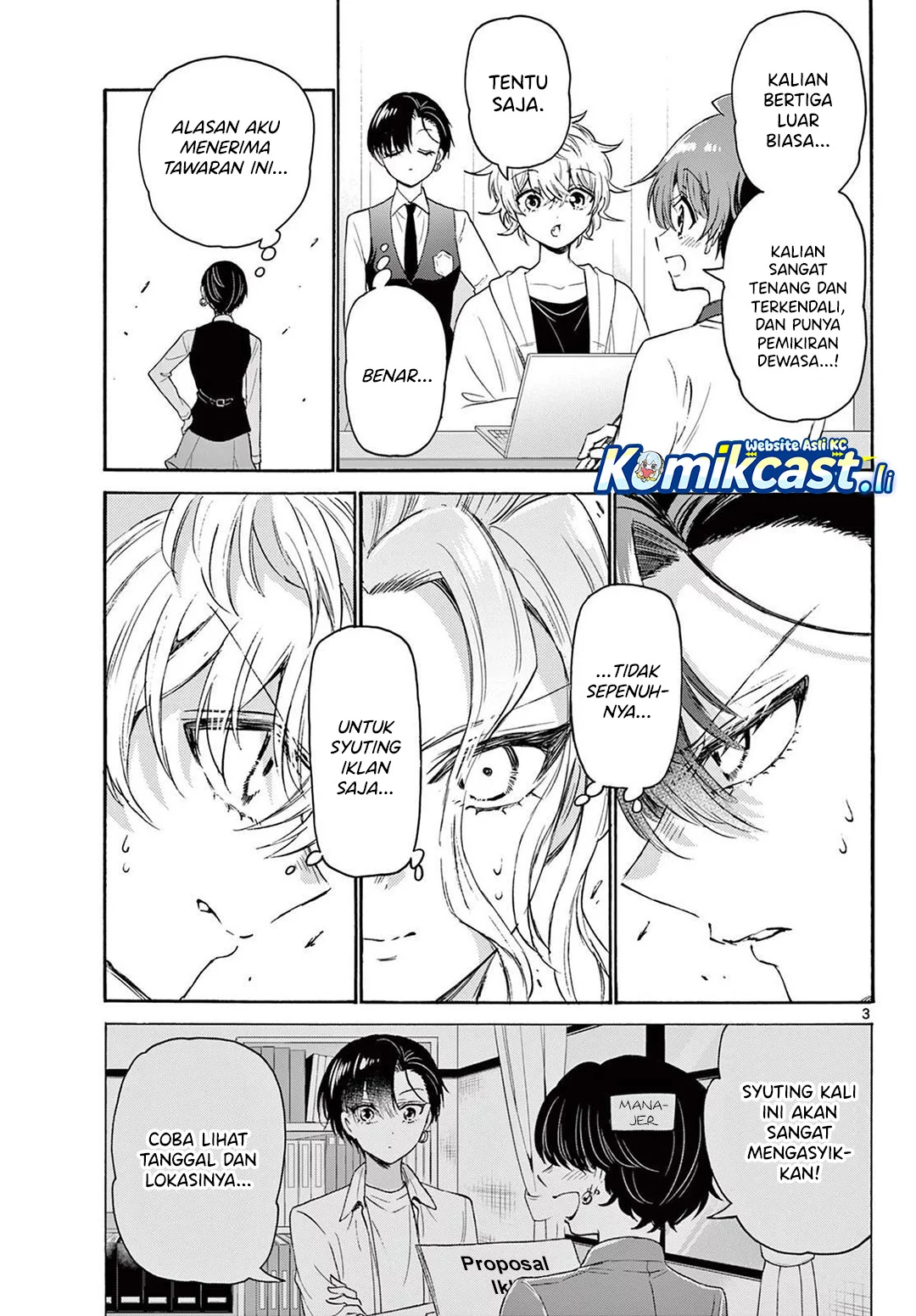 Mikadono Sanshimai wa Angai, Choroi Chapter 76 Gambar 3