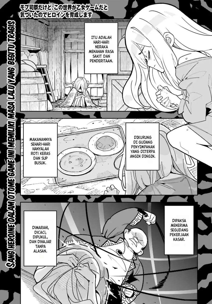 Baca Manga Mob Shisai Dakedo, Kono Sekai ga Otome Game dato Kizuita node Heroine wo Ikusei Shimasu Chapter 2 Gambar 2