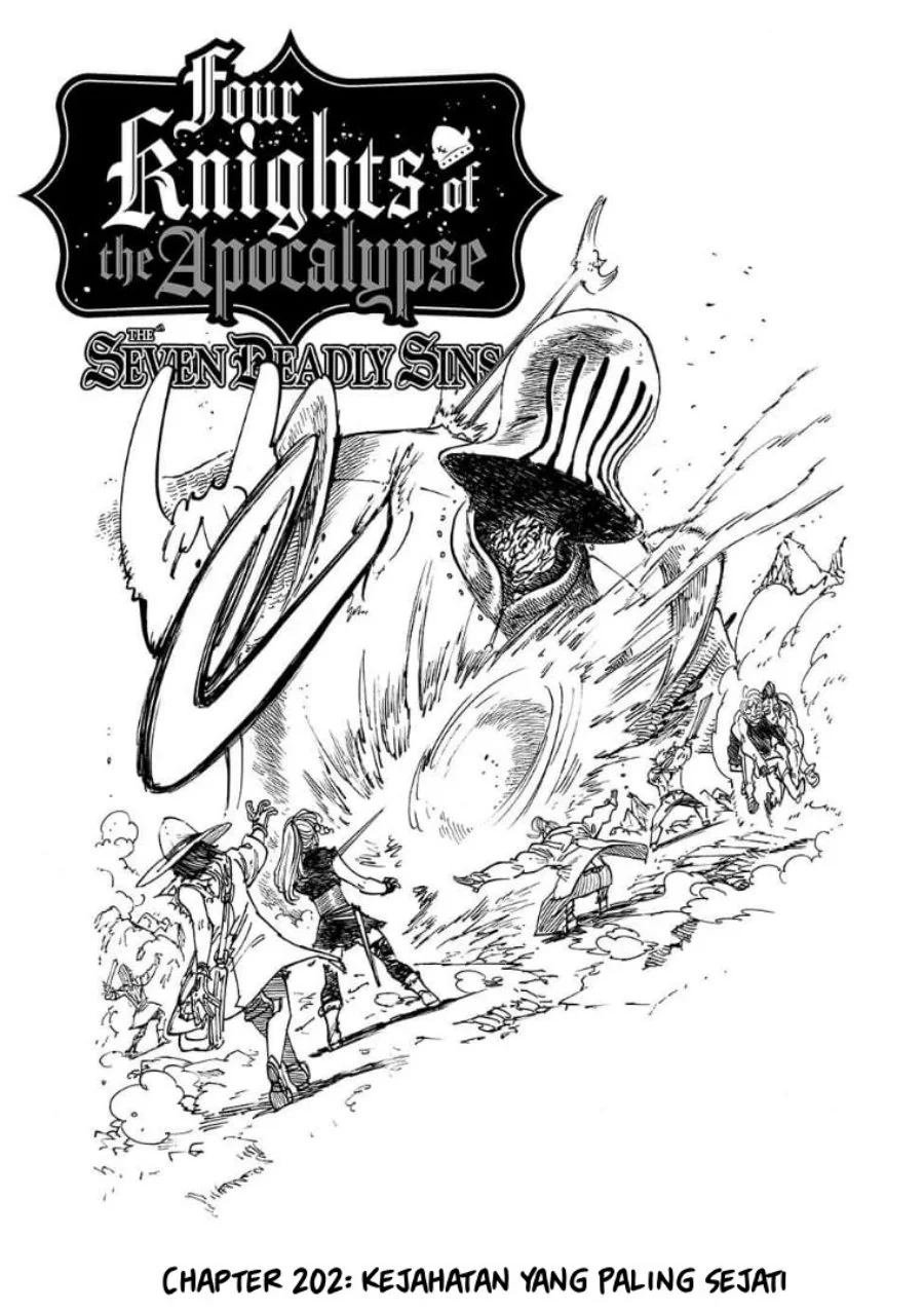 Baca Manga Mokushiroku no Yonkishi Chapter 202 Gambar 2