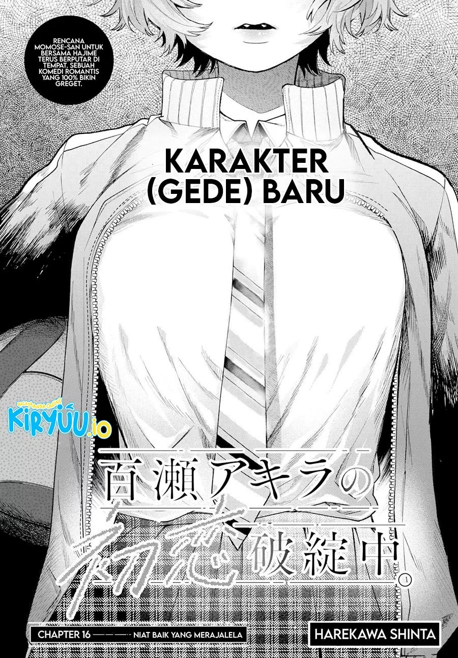 Baca Manga Momose Akira no Hatsukoi Hatan-chuu. Chapter 16 Gambar 2