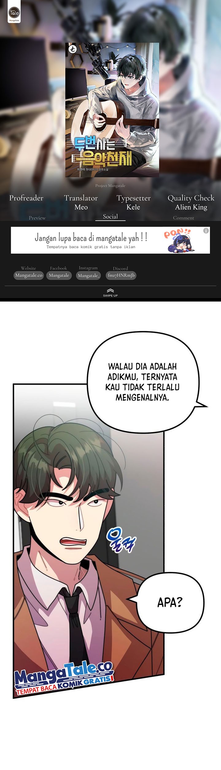 Komik Musician Genius Who Lives Twice - Chapter 42