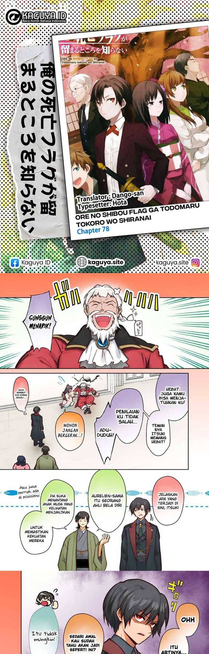 Komik My Death Flags Show No Sign of Ending - Chapter 78