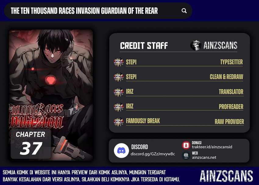 Komik Myriad Tribes Invasion: Rearguard’s Resolute Unity - Chapter 37