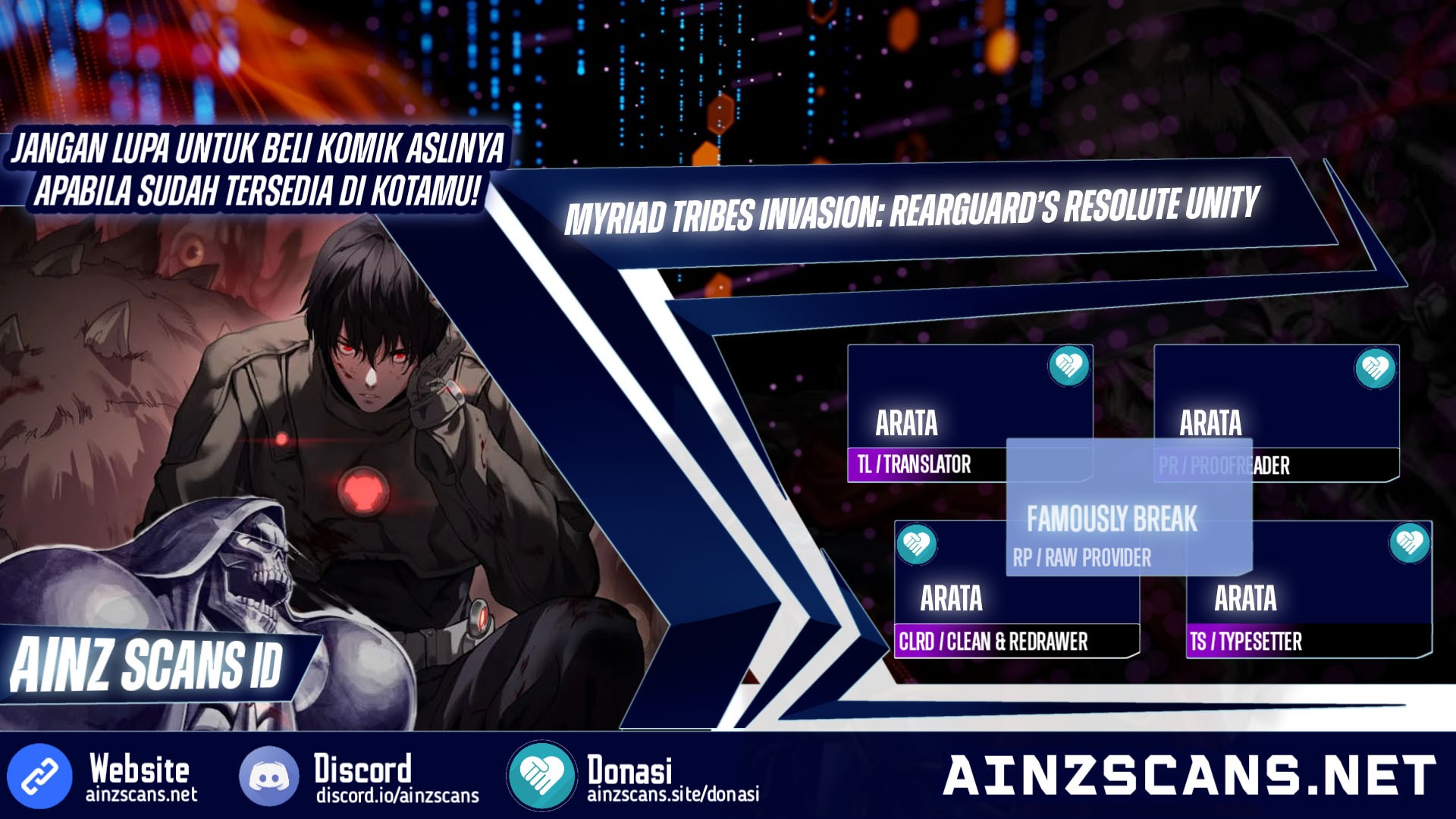Komik Myriad Tribes Invasion: Rearguard’s Resolute Unity - Chapter 43