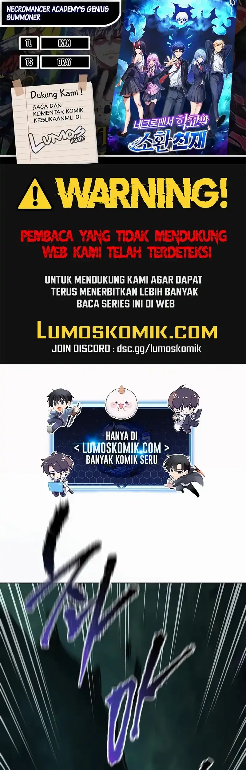 Baca Komik Necromancer Academy’s Genius Summoner Chapter 203 Gambar 1