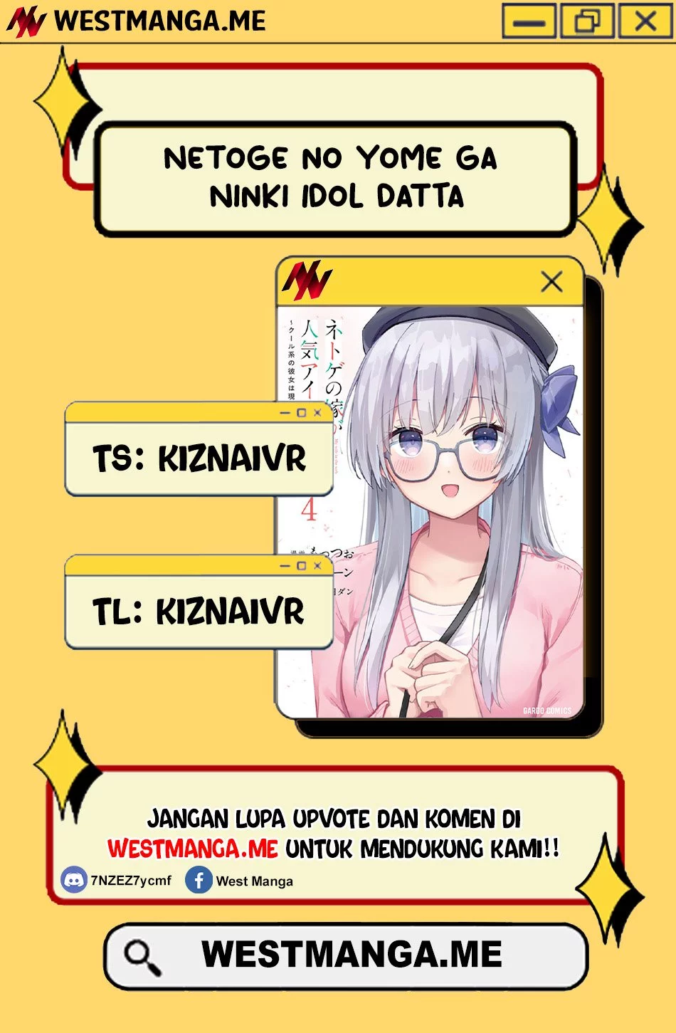 Baca Komik Netoge no Yome ga Ninki Idol datta ken ~Cool-kei no kanojo wa genjitsu demo yome no tsumori de iru~ Chapter 30 Gambar 1