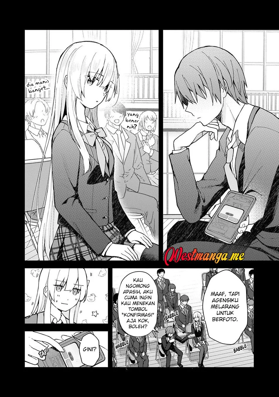 Netoge no Yome ga Ninki Idol datta ken ~Cool-kei no kanojo wa genjitsu demo yome no tsumori de iru~ Chapter 31 Gambar 5