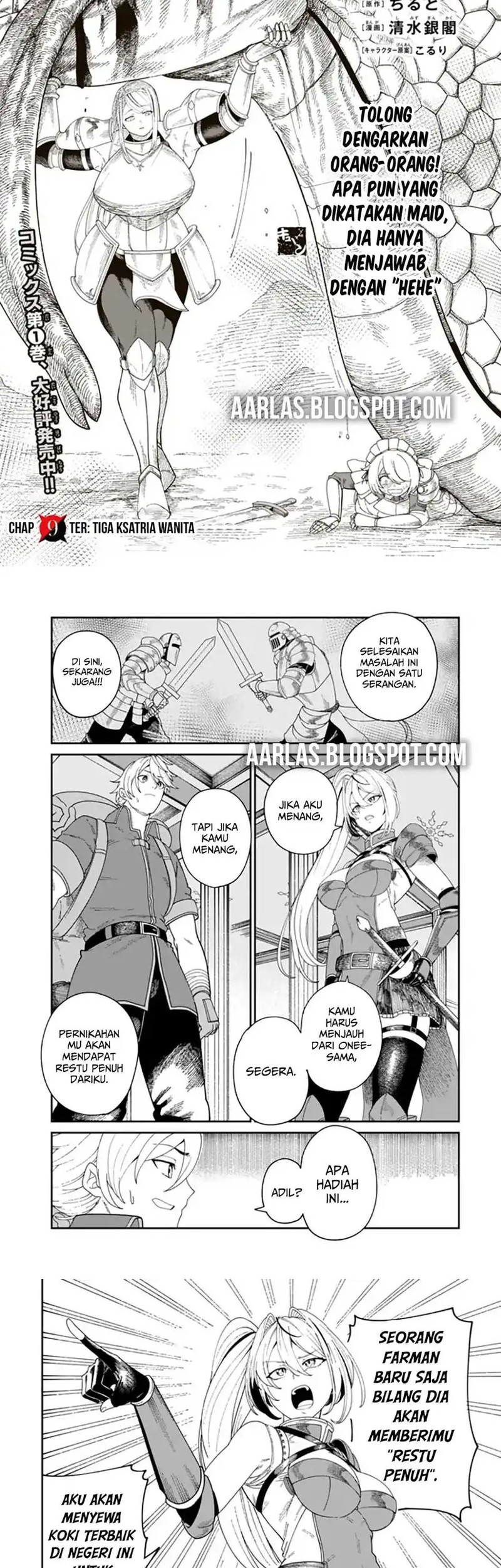 Baca Manga Nimotsu Mochi no Nousuji Musou Chapter 9.1 Gambar 2