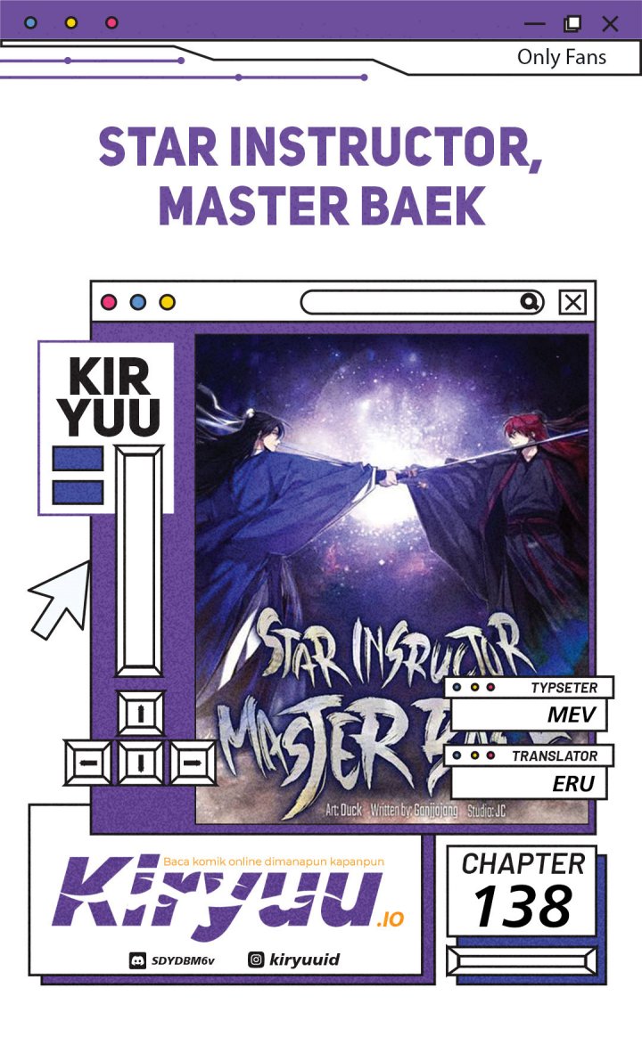 Komik Number One Star Instructor Master Baek - Chapter 138